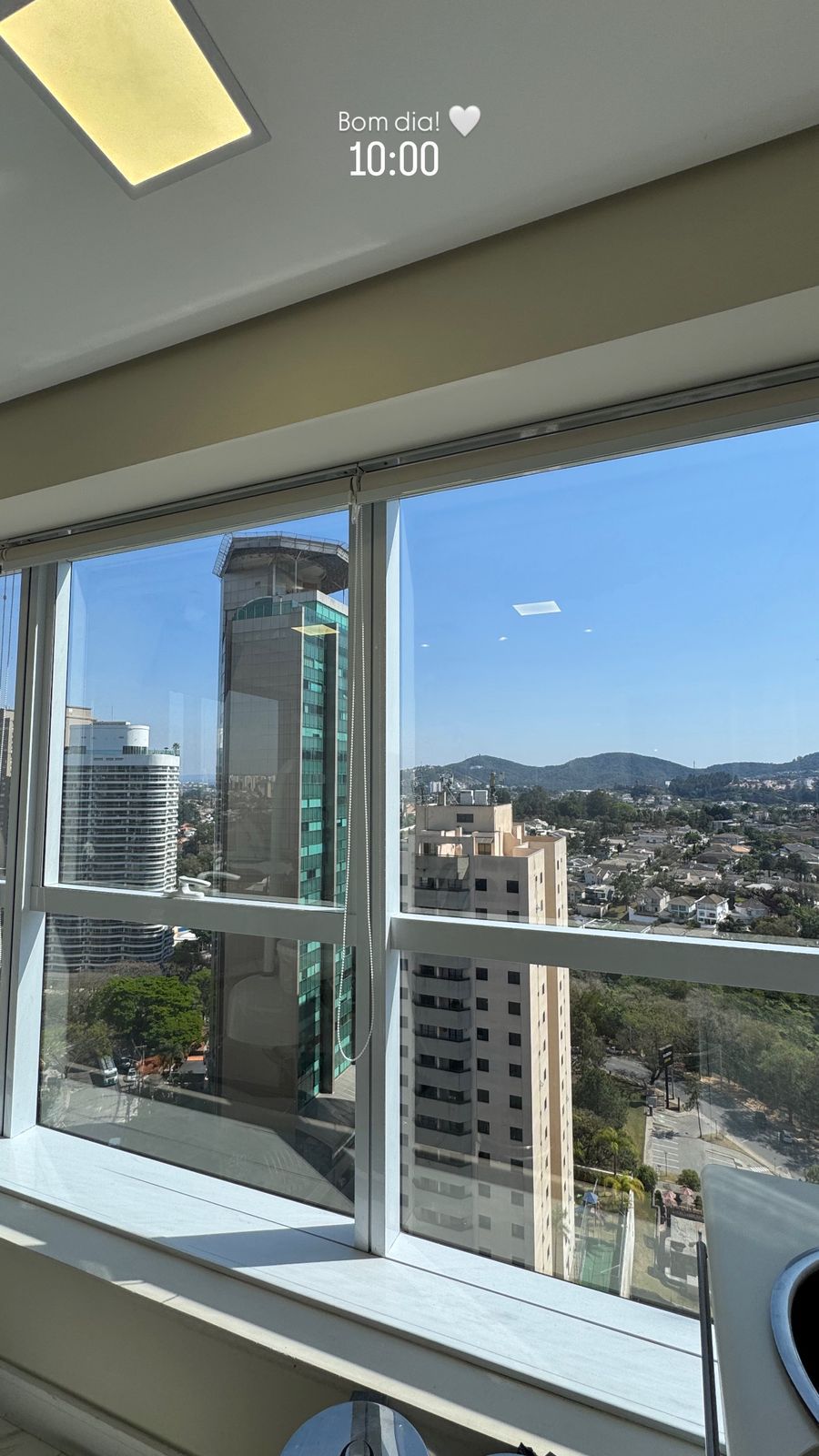Vista panorâmica do 18º andar — Alphaville